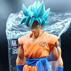 New open box Dragonball Z MASTER STARS PIECE THE SS GOKU FIGURE.